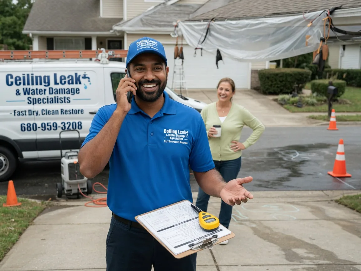 Ceiling Leak Cleanup Linden, WI FAQs